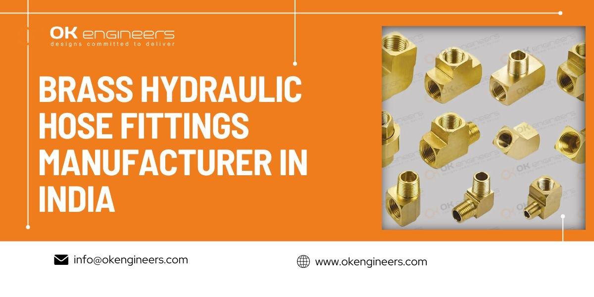 Brass Hydraulic Hose Fittings Manufacturer in India Ok Engineers