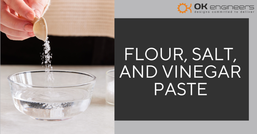 Flour, Salt, and Vinegar Paste