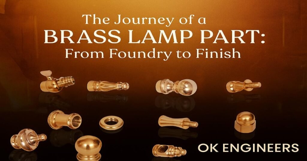 Brass Lamp Part