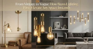 brass lighting parts