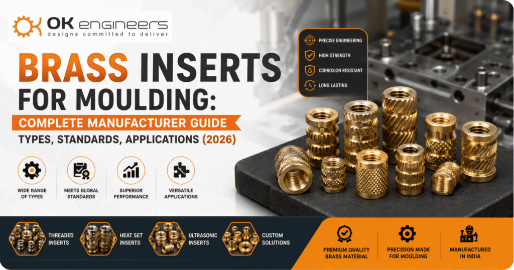 Brass Inserts for Moulding