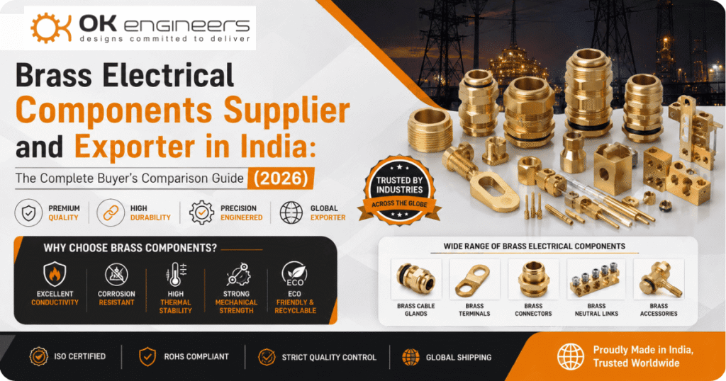 Brass electrical components supplier and exporter in India complete buyer comparison guide 2026