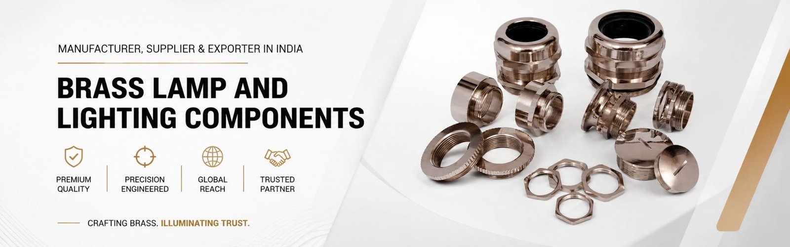 Brass Lamp and Lighting Components Manufacturer, Supplier & Exporter in India