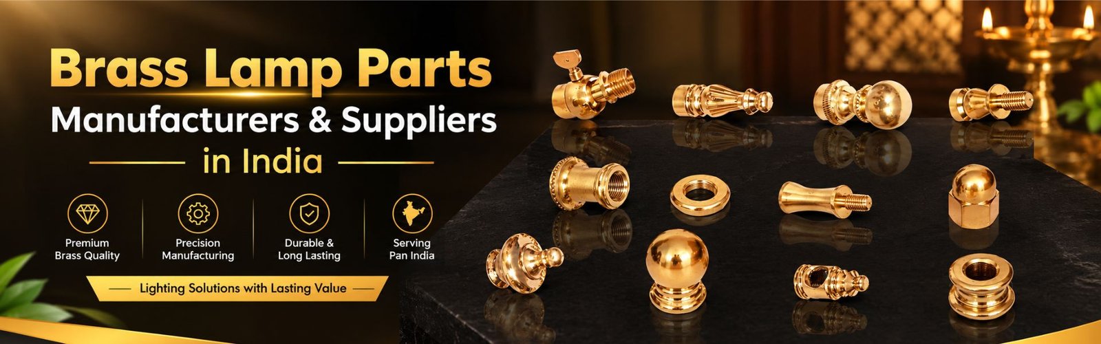 Brass Lamp Parts Manufacturers & Suppliers in India