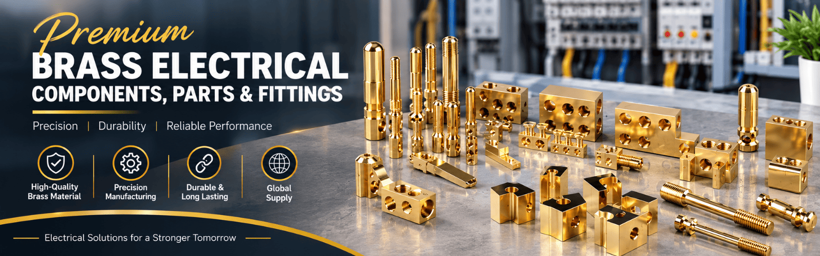 Brass Electrical Components, Parts